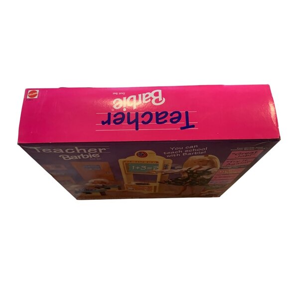 Teacher Barbie Doll & Kids Gift Set 1995 Mattel 13914 Rare 1st Ed. No Underwear - Picture 12 of 12